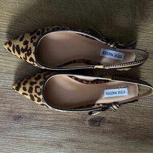 Steve Madden Leopard Print Women's Shoes never been worn. Brand new